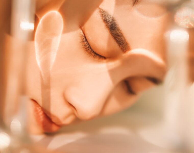 man's face